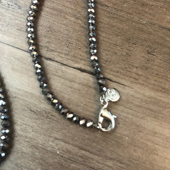 New Gorjana Nora Long Beaded Pendant necklace - Picture 3 of 8